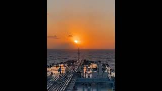 Beautiful Sunrise At Sea...