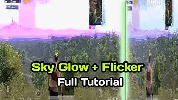 Add and Make Sky glow + Flicker effect in Pubg || Alight motion tutorial