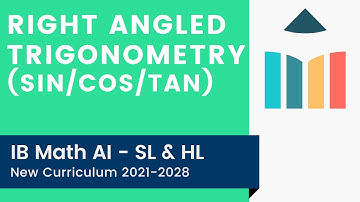 Right Angled Trig (Sin/Cos/Tan) [IB Math AI SL/HL]
