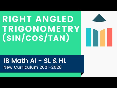 Right Angled Trig (Sin/Cos/Tan) [IB Math AI SL/HL]