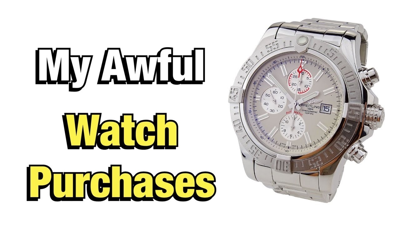 Worst watches I ever bought YouTube
