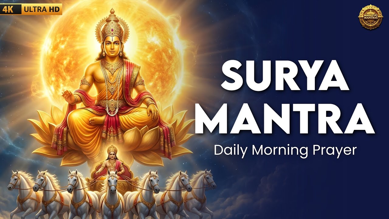 🔴 Surya Dev Mantra | Awaken Sun Energy ☀️ Start Your Day with Divine Light