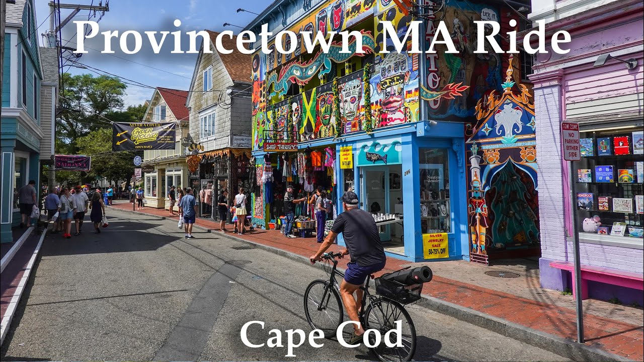 Provincetown MA Bike Ride: Lively Commercial St to Race Point Beach via Province Lands Trail