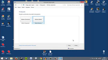 How do I change Windows 8 from German to English?