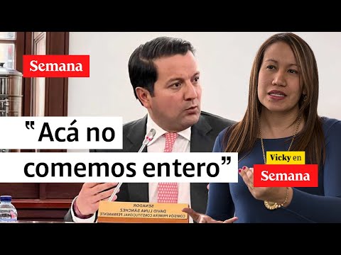 "El Congreso no está para aplaudirle todo al gobierno Petro": David Luna | Vicky en Semana