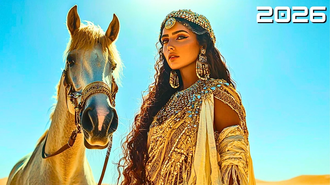 Arabic Music BGM - Sacred Winds Across Ancient Sands: Tranquil Desert Reflections