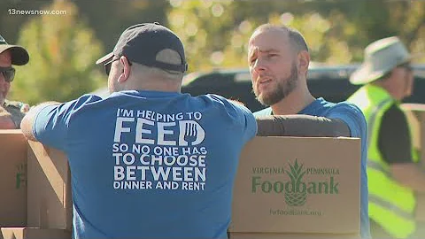 Hampton food banks ramp up mobile distributions amid government shutdown