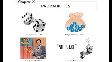 Probabilités 1  - Expériences aléatoires et univers