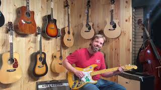 Fender Custom Shop Jerry Garcia Alligator Relic Strat Demo