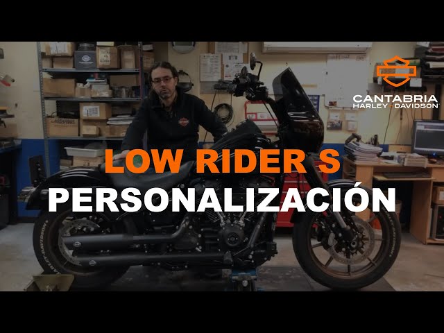 Harley-Davidson presenta una gama especial de accesorios para customizar la  Low Rider S - Super7moto