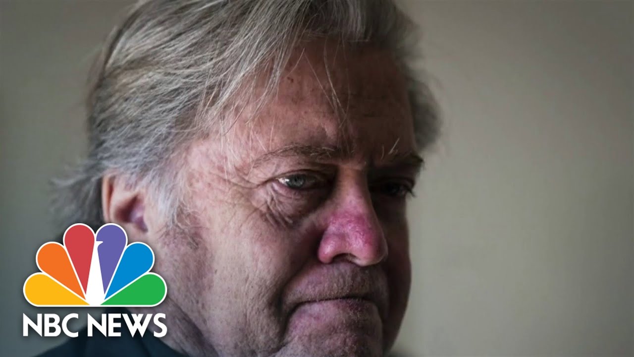Bannon Expected To Turn Himself In, Appear In Court After Indictment