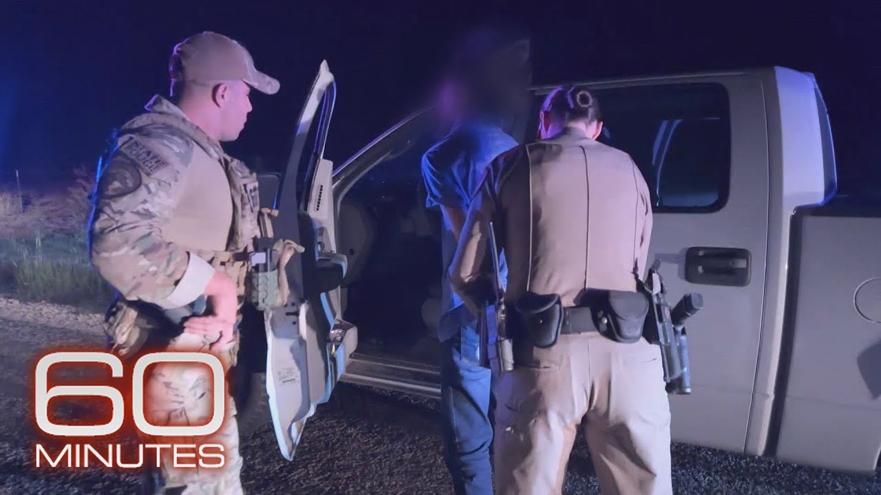 Texas State Trooper Patrolling the Border – Video