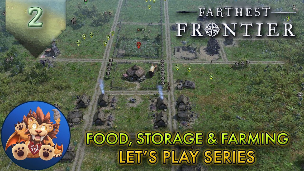 Farthest Frontier 0.7.5f Food Storage Farming Lets Play EP2