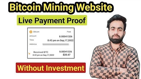 new free bitcoin mining website | bitcoin mining website live payment proof | mining today |