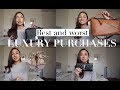 My BEST and WORST luxury purchases 2019 (LOUIS VUITTON CHANEL VALENTINO) || Kelly Misa-Fernandez