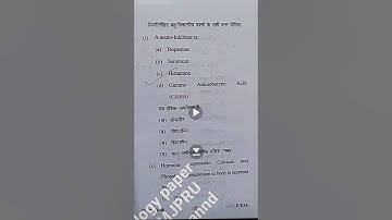 BSc 2nd zoology  paper 3rd (2022) mjpru University