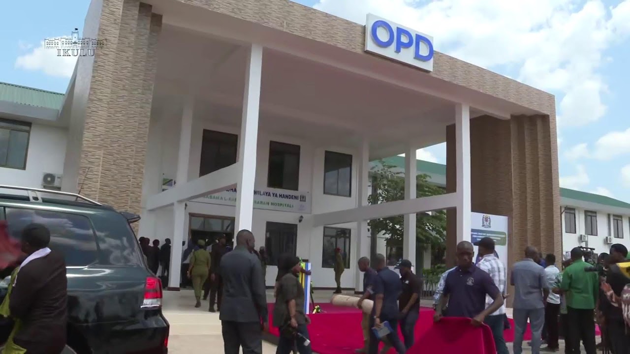 ZIARA YA KIKAZI MKOANI UFUNGUZI WA HOSPITALI YA HALMASHAURI YA HANDENI-MKATA