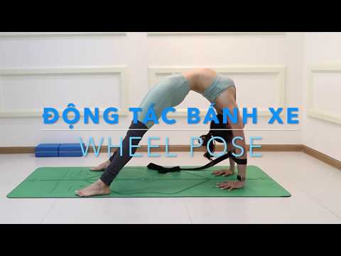 Hướng dẫn động tác BÁNH XE - WHEEL POSE ♡ Giảm căng thẳng - Tăng tự tin ♡ Yoga by Sophie