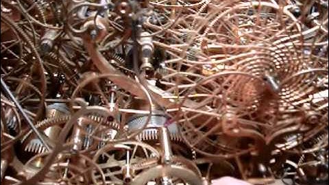 Astro skeleton clock celestial train demonstration drive