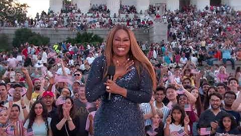 Yolanda Adams performs "Battle Hymn of the Republic" at the 2022 A Capitol Fourth