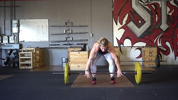 Position 2 Pause Power Clean Plus Hang Clean