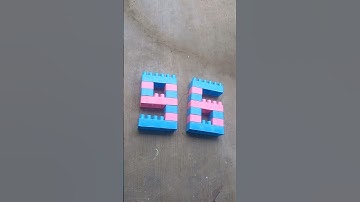 ASMR Building blocks lego / Number Ninety six