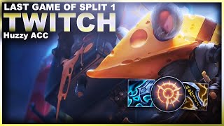 POPPING OFF WITH TWITCH ON SPLIT 1'S LAST GAME! | League of Legends