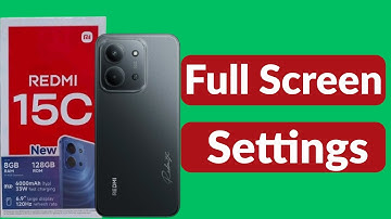 Redmi 15c Full Screen Display Kaise Kare || How To Set Full Screen Mode Display Redmi 15C 5G