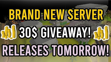 BRAND NEW RSPS | RELEASING TOMORROW | BEST RUNESCAPE PRIVATE PRIVATE SERVER 2020 | MASSIVE GIVEAWAY