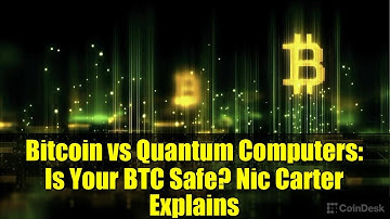 Bitcoin vs Quantum Computers: Is Your BTC Safe? Nic Carter Explains
