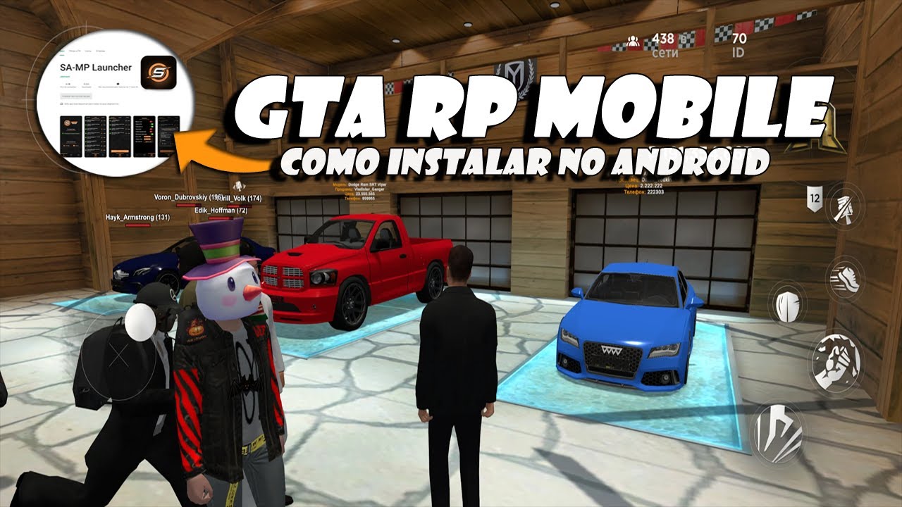 Como baixar e jogar GTA SAN ANDREAS em qualquer celular / Gta RP