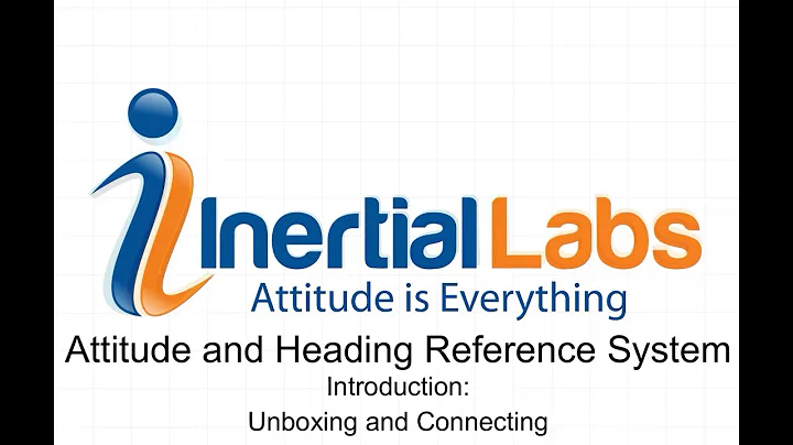 Professional Attitude and Heading Reference System AHRS 10-P Unboxing and Connecting