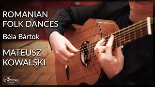 Mateusz Kowalski plays Romanian Folk Dances by Béla Bartók | Siccas Media