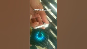 diy usb killer. wait for tutorial
