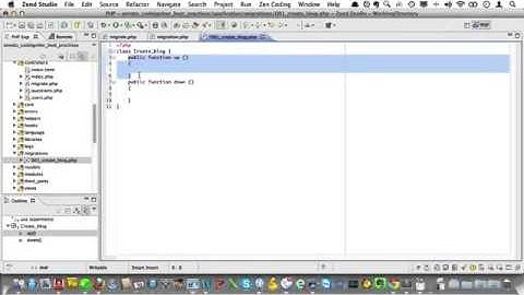 16 Code Igniter video tuts Codeigniter on the Command Line Migrations And The Terminal