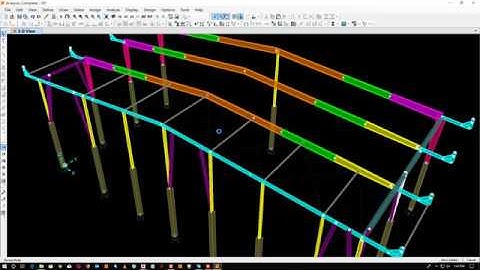 How to design sap2000 steel structure 2