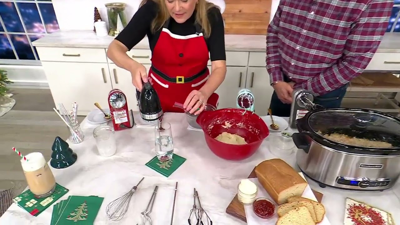 KitchenAid 9-Speed Digital Hand Mixer w/ Flex Edge Beaters on QVC