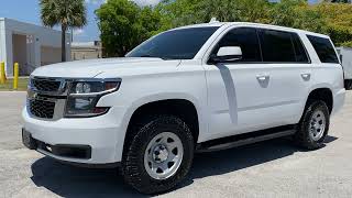 2017 Chevrolet Tahoe Police SSV 4x4 86k miles walkaround