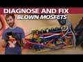 Finding and Replacing Blown Motor Controller Mosfets