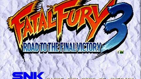 NEO•GEO CD: FATAL FURY 3 - ROAD TO THE FINAL VICTORY (intro)
