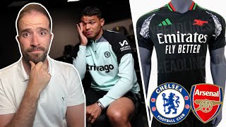 Thiago Silva Announces Chelsea Departure Premier League Spending Cap? Arsenal Weird 2425 Kit?