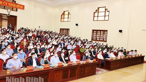 Hội nghị trực tuyến học tập, quán triệt, triển khai ...