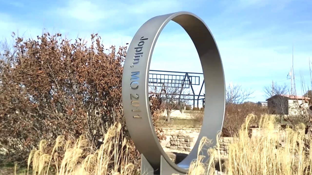 Joplin Tornado Memorial Cunningham Park Butterfly Garden YouTube