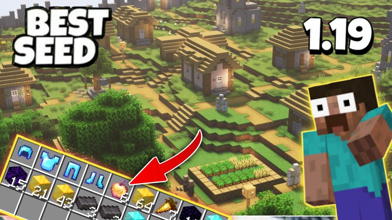 Minecraft 1.19 Best New Seed || Minecraft pocket edition 1.19 seed ...