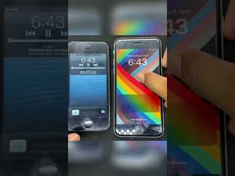 iOS 16 vs iOS 6 Lock Screen Customization 🤩