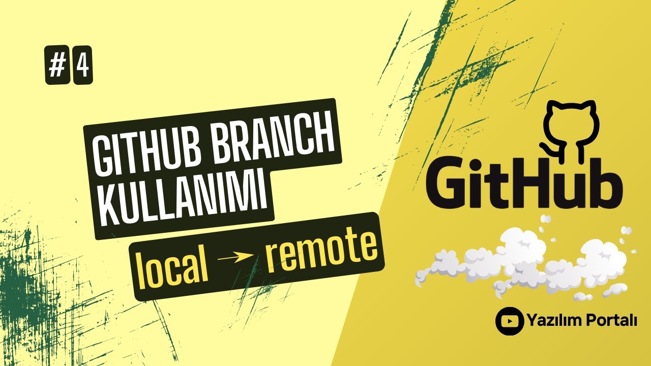 GitHub Branch Kullanımı - YouTube