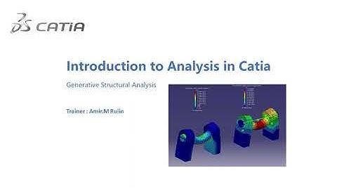Analyse Tutorial In CATIA