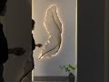 Product Link in Comments ▶️ Nordic Elegant Feather Led Wall Lamp