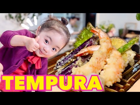 TEMPURA | SUTAN is the best singer with Asparagus! | Japanese Food Recipe