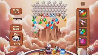 Panda Pop- Level 2325 (The skies are too orange, and the levels are awful)